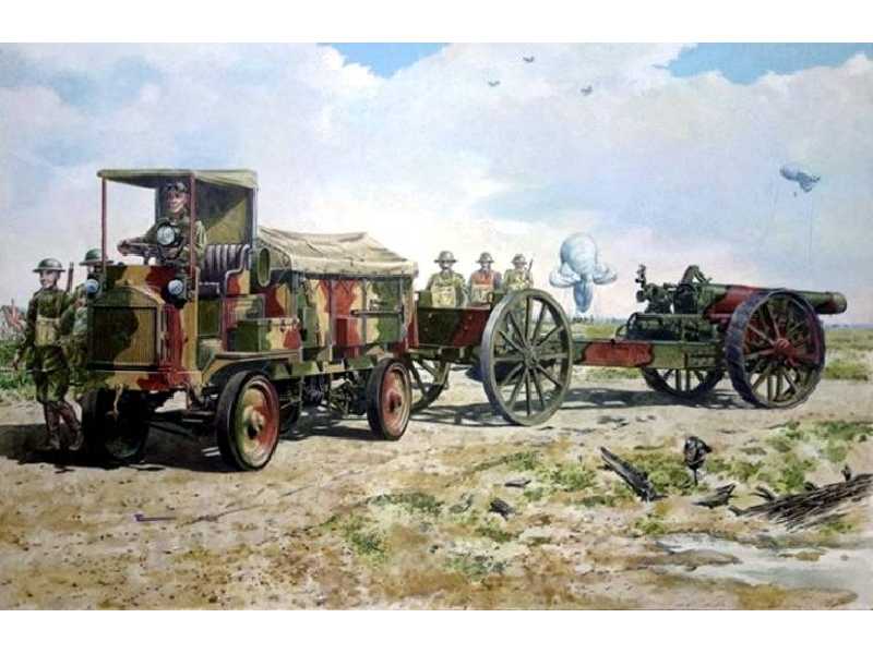 FWD Model B 3-ton & BL 8-inch howitzer Mk. VI - zdjęcie 1 FWD Model B 3-ton & BL 8-inch howitzer Mk. VI - zdjęcie 1