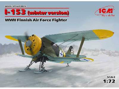 I-153 - lotnictwo fińskie - wersja zimowa - II W.Ś. - zdjęcie 1