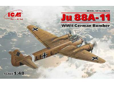 Ju 88A-11 - niemiecki bombowiec - II W.Ś. - zdjęcie 1