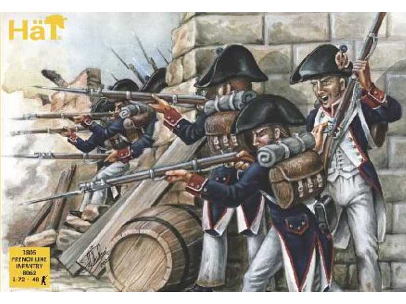 Francuska piechota liniowa - 1805 - zdjęcie 1 Francuska piechota liniowa - 1805 - zdjęcie 1