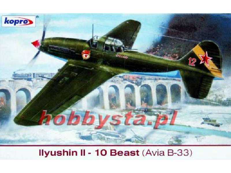 Iliuszyn Ił-10 Beast (Avia B-33) - samolot szturmowy - zdjęcie 1 Iliuszyn Ił-10 Beast (Avia B-33) - samolot szturmowy - zdjęcie 1