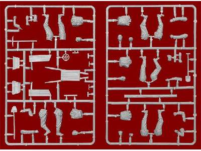 Figurki Niemieccy żołnierze podczas pracy - zdjęcie 3