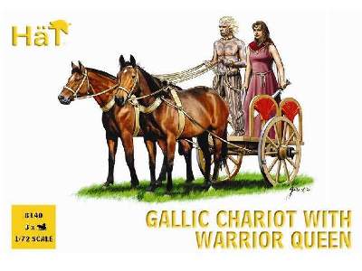Galijskie rydwany z obsadą - Warrior Queen - zdjęcie 1