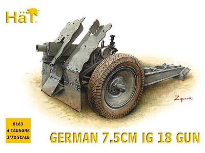 7,5 cm le.IG 18 - niemieckie działo piechoty - II W.Ś. - zdjęcie 1