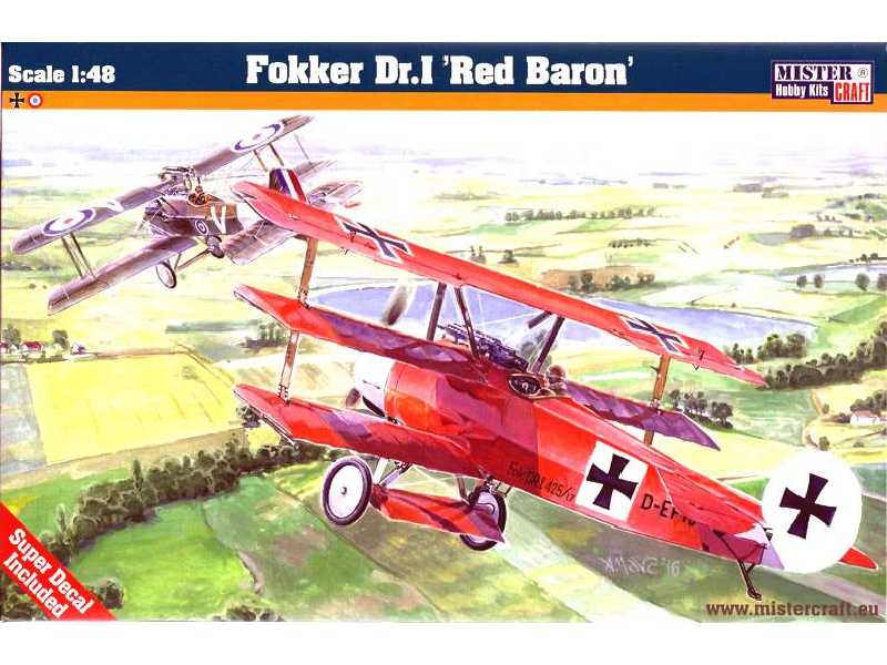 Fokker Dr.I - Red Baron - zdjęcie 1 Fokker Dr.I - Red Baron - zdjęcie 1