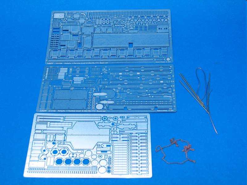 Panther G - Cz.1 - zestaw podstawowy - el. fototrawione - zdjęcie 1