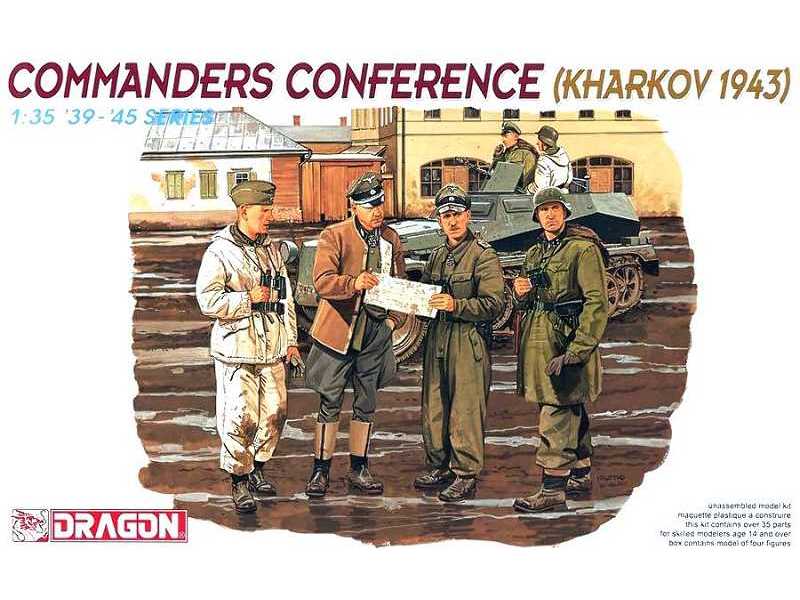 Figurki Commanders Conference (Kharkov 1943) - zdjęcie 1