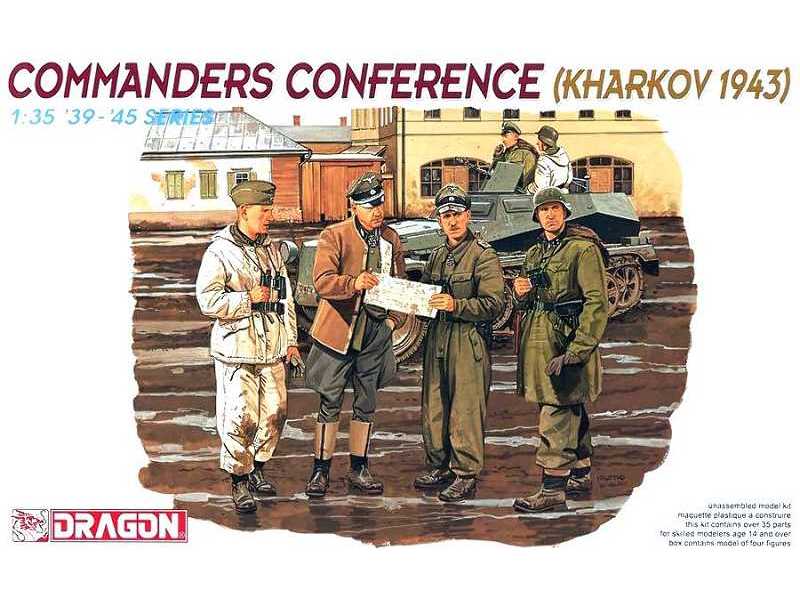 Figurki Commanders Conference (Kharkov 1943) - zdjęcie 1 Figurki Commanders Conference (Kharkov 1943) - zdjęcie 1