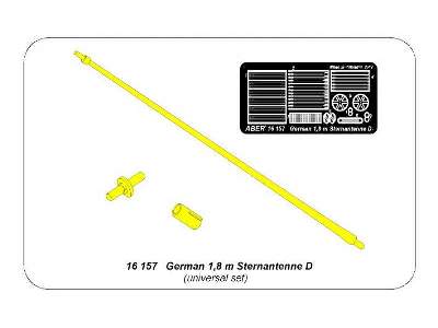 Niemiecka 1,8 m antena D - zdjęcie 8