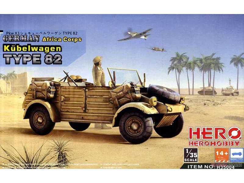 German PKW Typ k1 Kubelwagen Type 82 - Africa Corps - zdjęcie 1 German PKW Typ k1 Kubelwagen Type 82 - Africa Corps - zdjęcie 1