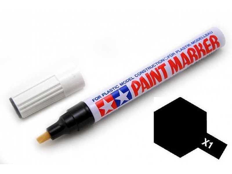 X-1 Marker Black Enamel - czarny - błyszczący - zdjęcie 1 X-1 Marker Black Enamel - czarny - błyszczący - zdjęcie 1