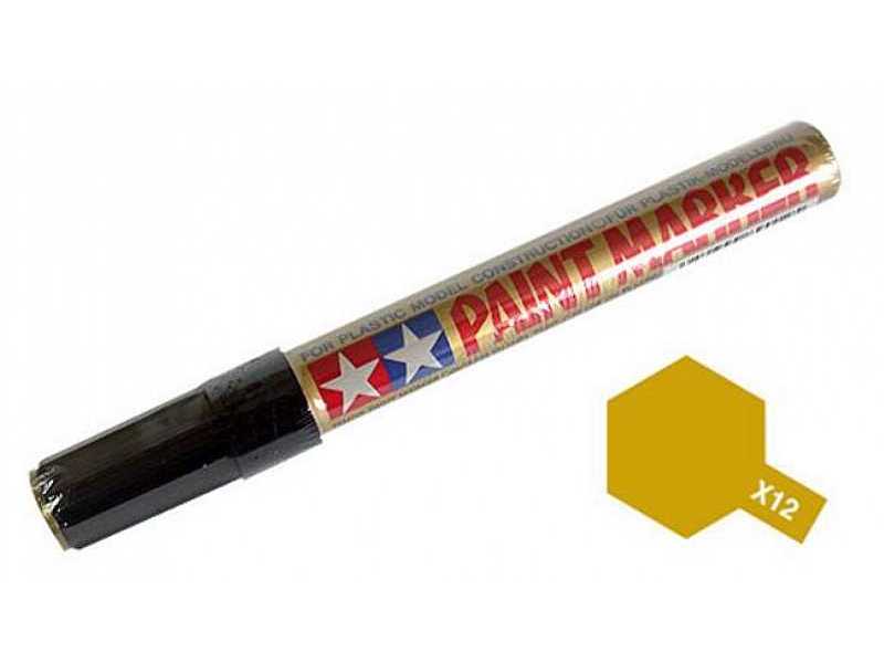X-12 Marker Gold Leaf Enamel - złoty - błyszczący  - zdjęcie 1