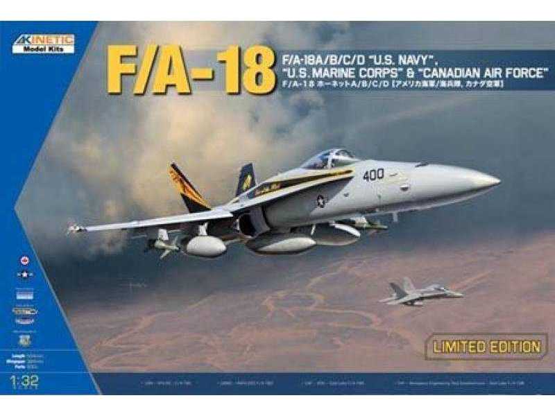 McDonnell-Douglas F/A-18A/B/C/D US Navy LTD - zdjęcie 1 McDonnell-Douglas F/A-18A/B/C/D US Navy LTD - zdjęcie 1