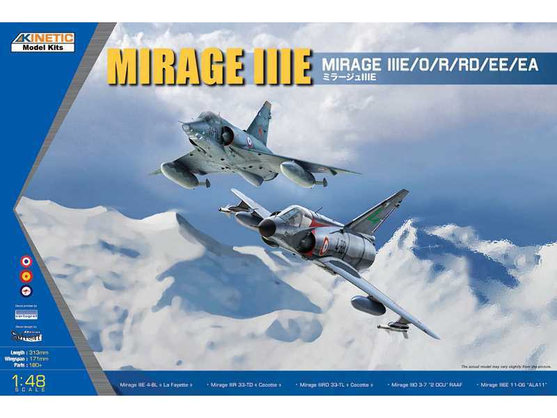 Mirage IIIE/O/R/RD/EE/EA - zdjęcie 1 Mirage IIIE/O/R/RD/EE/EA - zdjęcie 1