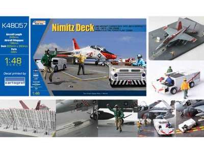 Nimitz Deck USN Deck + T-45 Goshawk and 3 GSE - zdjęcie 2