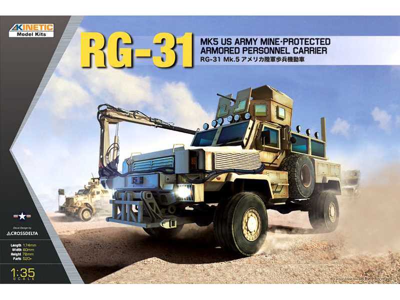 RG-31 Mk5 US Army Mine-protected Armored Personnel Carr - zdjęcie 1 RG-31 Mk5 US Army Mine-protected Armored Personnel Carr - zdjęcie 1