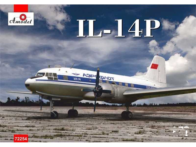 Iljuszyn Ił-14P - samolot pasażersko-transportowy - zdjęcie 1 Iljuszyn Ił-14P - samolot pasażersko-transportowy - zdjęcie 1