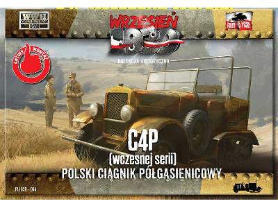 C4P - polski ciągnik półgąsienicowy - wczesna seria - zdjęcie 1