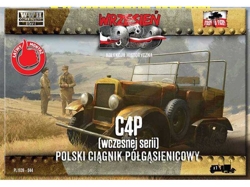 C4P - polski ciągnik półgąsienicowy - wczesna seria - zdjęcie 1