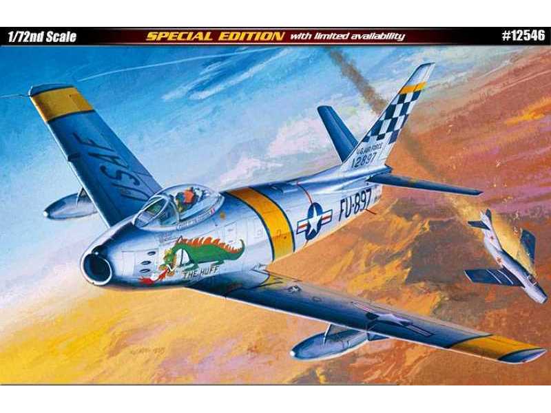 North American F-86F Sabre - Wojna koreańska - zdjęcie 1 North American F-86F Sabre - Wojna koreańska - zdjęcie 1