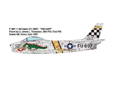 North American F-86F Sabre - Wojna koreańska - zdjęcie 6