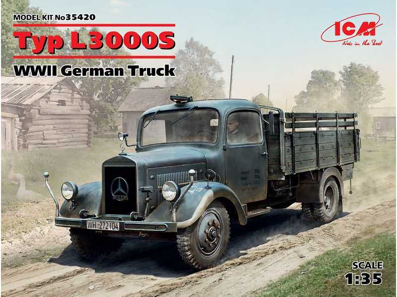Mercedes-Benz L3000S - niemiecka ciężarówka - zdjęcie 1
