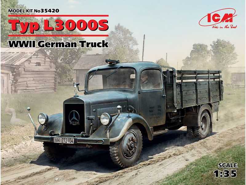 Mercedes-Benz L3000S - niemiecka ciężarówka - zdjęcie 1 Mercedes-Benz L3000S - niemiecka ciężarówka - zdjęcie 1