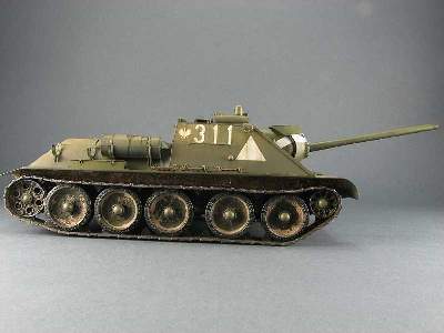 Su-85 sowiecki działo samobieżne model 1944 wczesny - z wnętrzem - zdjęcie 105