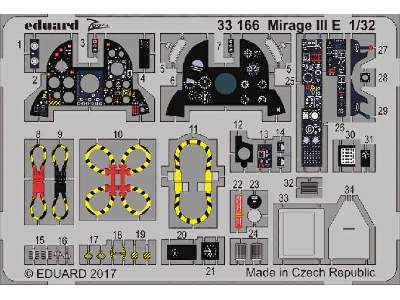 Mirage III E 1/32 - Italeri - zdjęcie 1