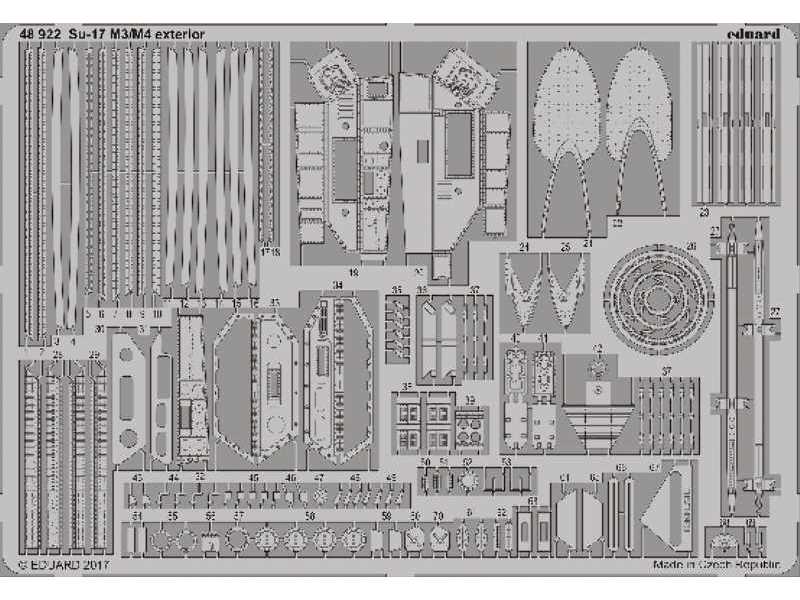 Su-17 M3/ M4 exterior 1/48 - Kitty Hawk - zdjęcie 1 Su-17 M3/ M4 exterior 1/48 - Kitty Hawk - zdjęcie 1