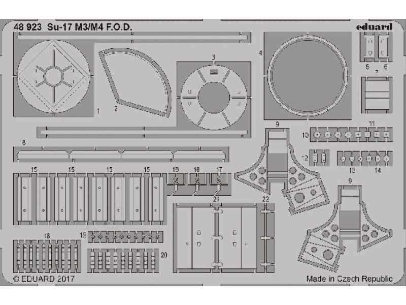 Su-17 M3/ M4 F. O.D.  1/48 - Kitty Hawk - zdjęcie 1