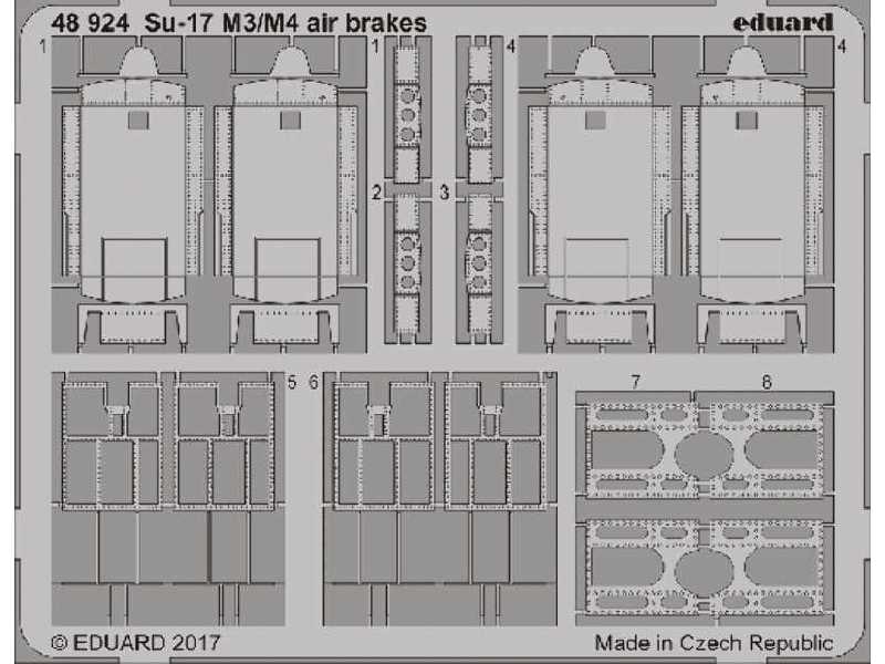 Su-17 M3/ M4 air brakes 1/48 - Kitty Hawk - zdjęcie 1 Su-17 M3/ M4 air brakes 1/48 - Kitty Hawk - zdjęcie 1