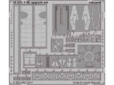 F-8E upgrade set 1/48 - Eduard - zdjęcie 1