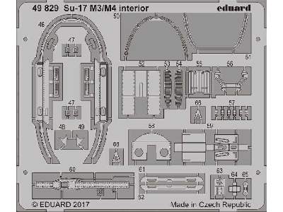 Su-17 M3/ M4 interior 1/48 - Kitty Hawk - zdjęcie 2