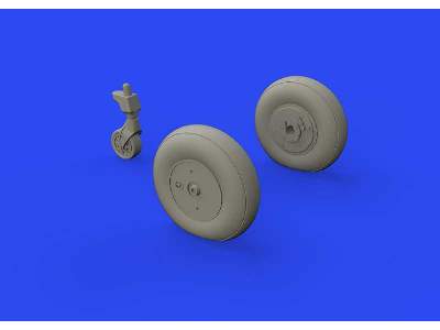 Ki-61-Id wheels 1/48 - Tamiya - zdjęcie 2