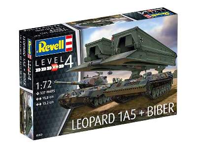 Leopard 1A5 + most czołgowy Biber  - zdjęcie 3
