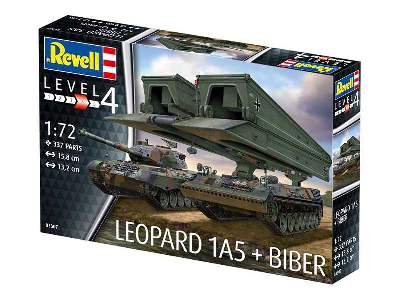Leopard 1A5 + most czołgowy Biber  - zdjęcie 10