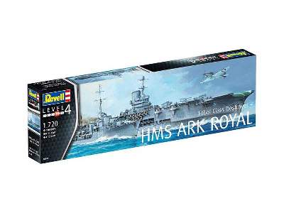 Lotniskowiec HMS Ark Royal i niszczyciel klasy Tribal  - zdjęcie 7