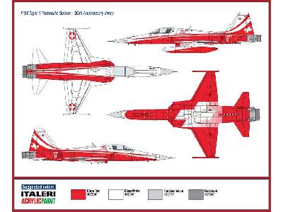 F-5E Tiger ll Patrouille Suisse 50th Anniversary - zdjęcie 4