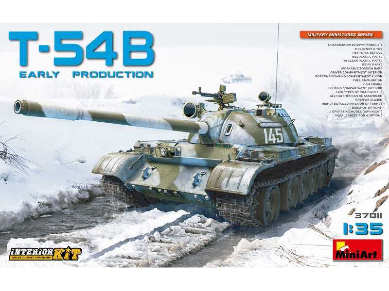 T-54-1 radziecki czołg średni - wczesna produkcja z wnętrzem - zdjęcie 1 T-54-1 radziecki czołg średni - wczesna produkcja z wnętrzem - zdjęcie 1