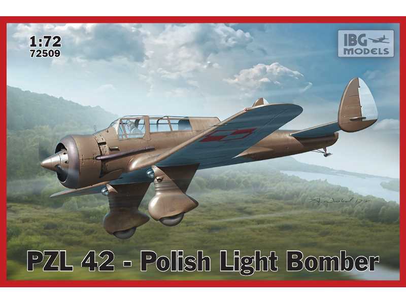 PZL.42 - lekki bombowiec polski - zdjęcie 1 PZL.42 - lekki bombowiec polski - zdjęcie 1