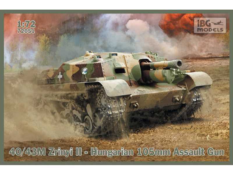 40/43M Zrinyi II 105mm węgierskie działo szturmowe - zdjęcie 1 40/43M Zrinyi II 105mm węgierskie działo szturmowe - zdjęcie 1