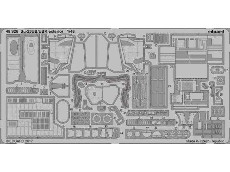 Su-25UB/ UBK exterior 1/48 - Smer - zdjęcie 1