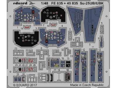 Su-25UB/ UBK interiér 1/48 - Smer - zdjęcie 1