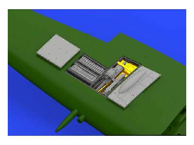 Spitfire Mk. XVI gun bays 1/72 - Eduard - zdjęcie 12