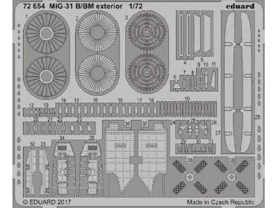 MiG-31B/ BM 1/72 - Trumpeter - zdjęcie 1