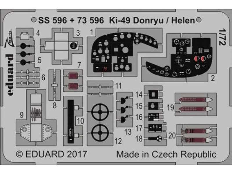 Ki-49 Donryu / Helen 1/72 - Hasegawa - zdjęcie 1 Ki-49 Donryu / Helen 1/72 - Hasegawa - zdjęcie 1