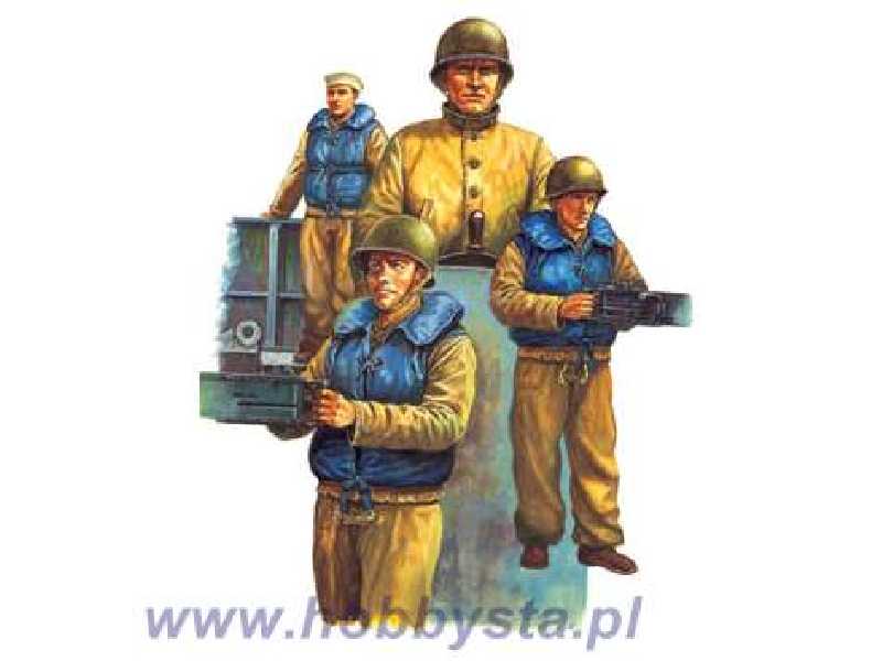 Figurki WW2 USN LCM Crew - zdjęcie 1