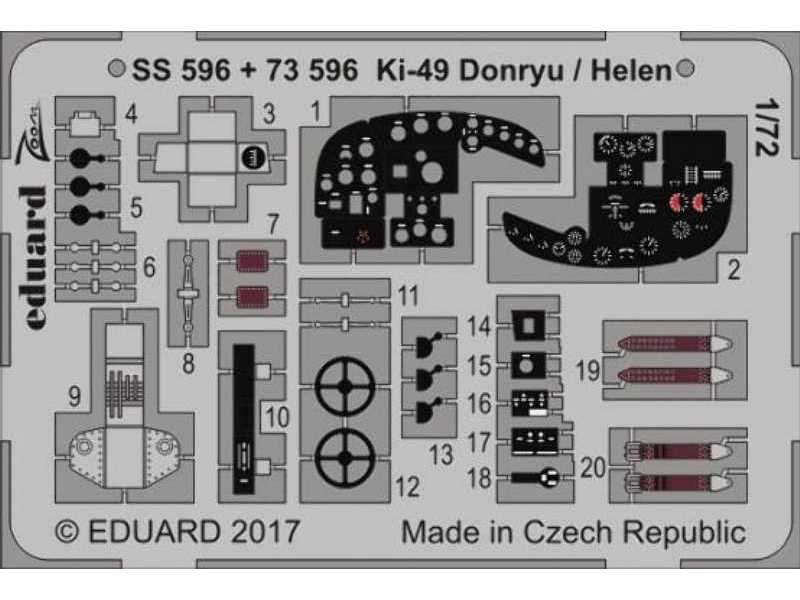Ki-49 Donryu / Helen 1/72 - Hasegawa - zdjęcie 1 Ki-49 Donryu / Helen 1/72 - Hasegawa - zdjęcie 1