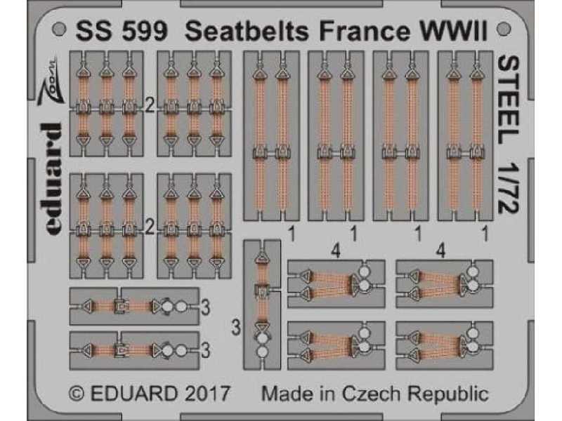 Seatbelts France WWII STEEL 1/72 - zdjęcie 1